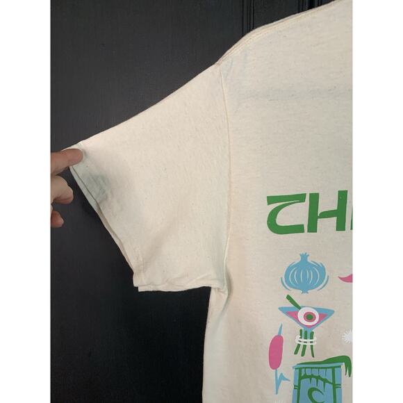 Dreamworks Licensed Shrek "Save The Swamp" Beige T Shirt Size Large - Picture 3 of 12